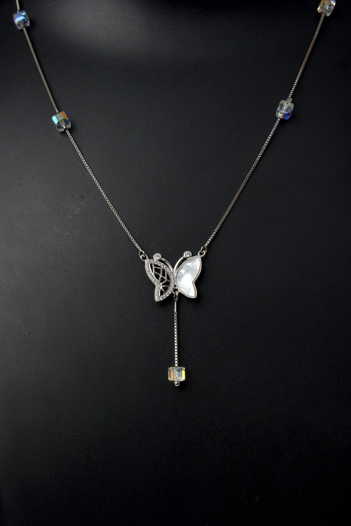 Crystal Pearl Butterfly